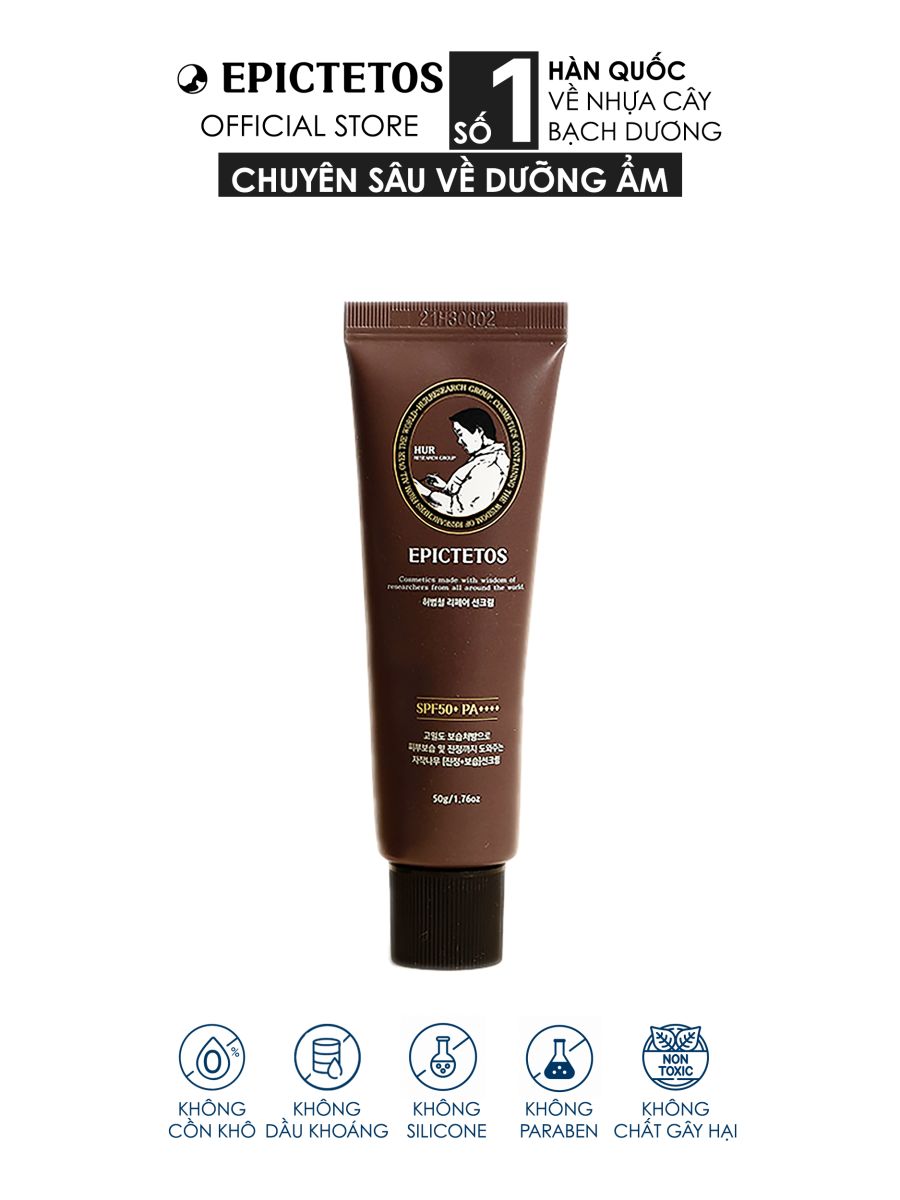 Kem Chống Nắng Phổ Rộng 3 Trong 1 Epictetos Hur.Water Repair Suncream 50g